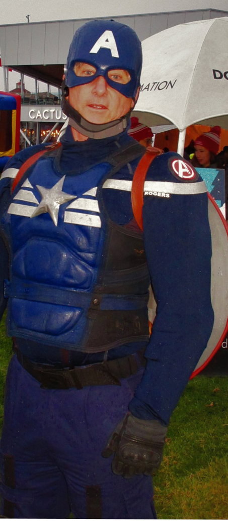 RAOC Kelowna Captain America superhero